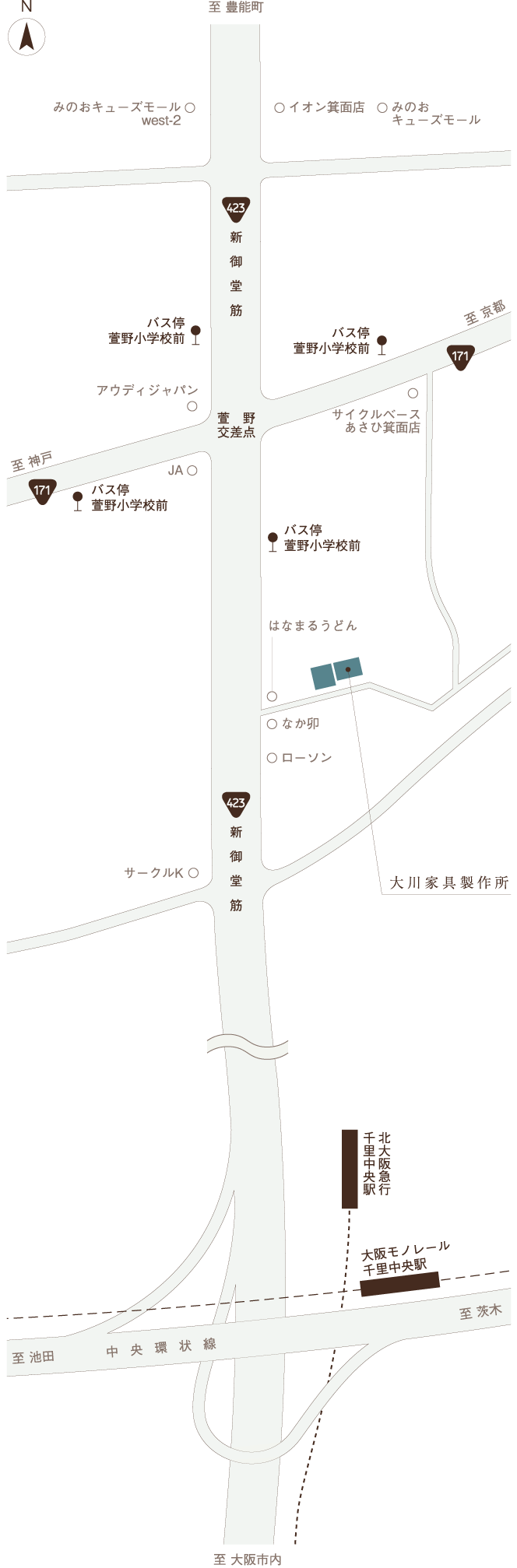 access map